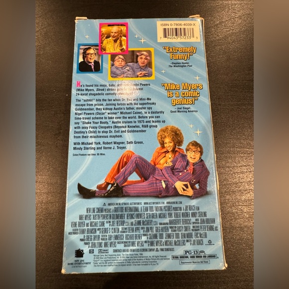 MAKE OFFER Austin Powers Goldmember VHS Tape - Picture 3 of 3
